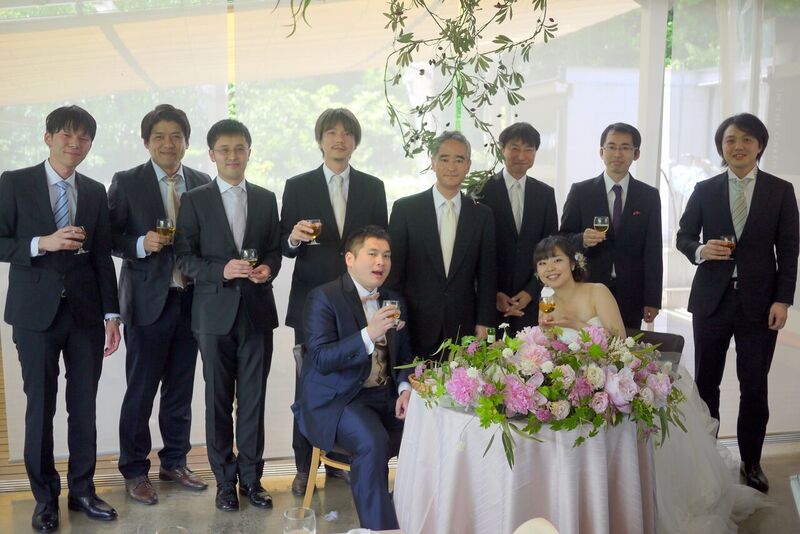 上田さん結婚式