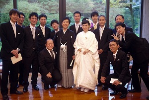 橋坂さん結婚式