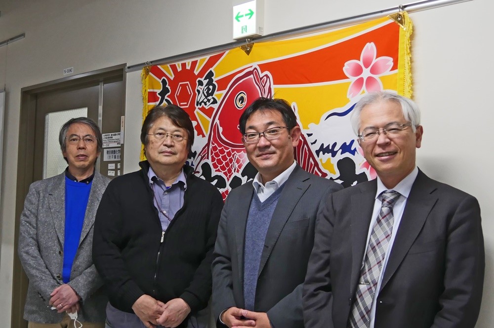 増田教授(新潟大学) 大下教授(豊田工業大学) 小椋教授(明治大学) 若宮淳志